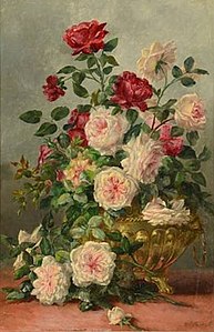 Vase de roses (c. 1949).