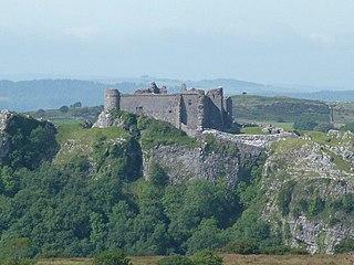 Carreg Cennen Castle Castle in Carmarthenshire, Wales, United Kingdom