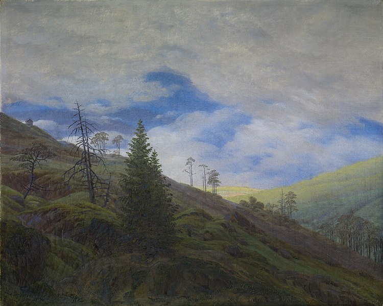 File:Caspar David Friedrich - Sunburst in the Riesengebirge - 1-2019 - Saint Louis Art Museum.jpg