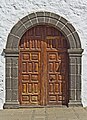 Portal de la fachada sur