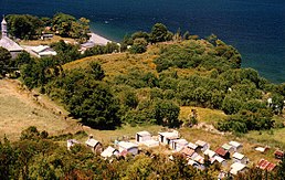 Cementerio e Iglesia de Chelín, Чилоэ, Чили - Panoramio.jpg