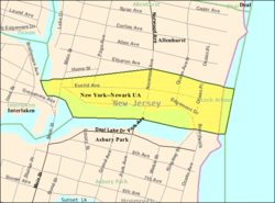 Census Bureau map of Loch Arbour, New Jersey