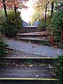 Un chemin, Près la Rose, Montbéliard.