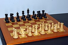 File:Chess board with chess set in opening position IMG 5994.JPG -  Wikimedia Commons