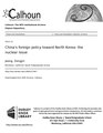 China's foreign policy toward North Korea- the nuclear issue (IA chinasforeignpol1094527847).pdf