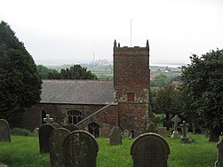 Church of St Nicholas, South Ferriby, from the Viking Way - geograph.org.uk - 848924.jpg