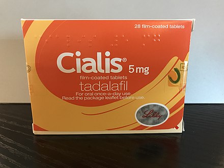 Cialis 5mg UK pack of 28 tablets