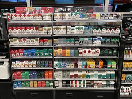 Cigarettes are widely available at most grocery and convenience stores