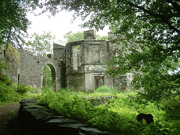 Claife Station, built at one of Thomas West's 'viewing stations', to allow visiting tourists and artists to better appreciate the picturesque English 