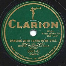 an image of the first record released by Clarion Records.