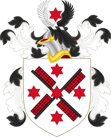 Coat of arms of Olav Van Cortlandt.