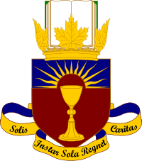 Coat of Arms of Saint Augustine's Seminary in Toronto, Canada.svg