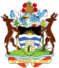एन्टिगुआ र बर्बुडाको Coat of arms