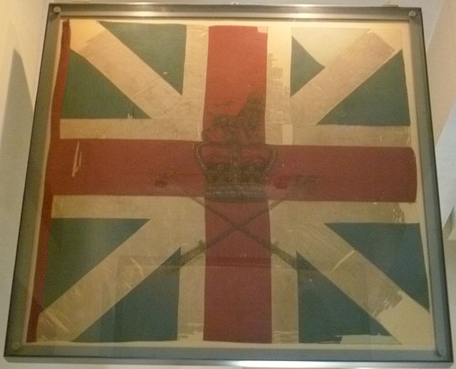 Colours of Barrell's Regiment, carried at Culloden