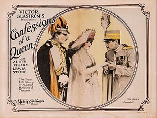 <i>Confessions of a Queen</i> 1925 film by Victor Sjöström
