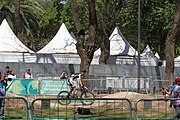 Deutsch: Radsport bei den Olympischen Jugendspielen 2018 Tag 10, 16. Oktober 2018 - Combined Criterium – XCC Qualifikation männlich English: Cycling at the 2018 Summer Youth Olympics – Men's Combined Criterium – XCC Qualification on 16 October 2018.