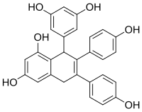 Chemical structure of cyphostemmin A.