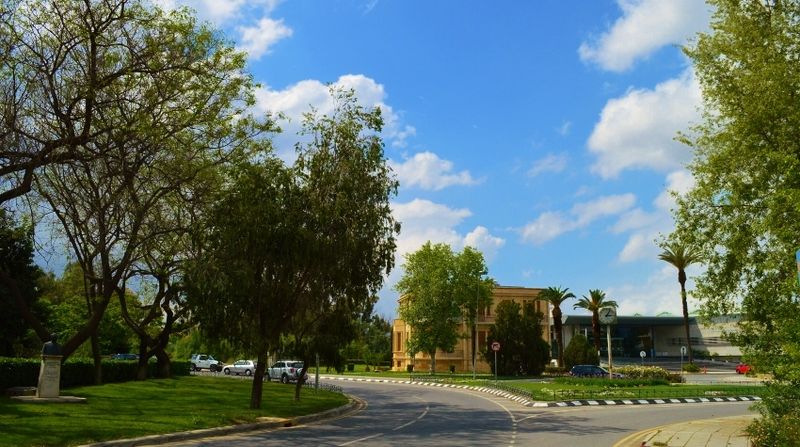 File:Cyprus Supreme Court buildings junction next to Parliament Nicosia Republic of Cyprus.jpg