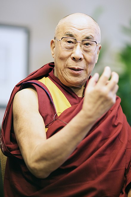 Tenzin Gyatso speaking