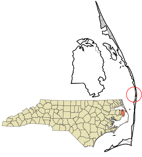 <span class="mw-page-title-main">Waves, North Carolina</span> Census-designated place in North Carolina, United States