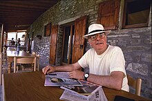 Dario Fo alla Libera Università di Alcatraz, presso Gubbio, nel 1988