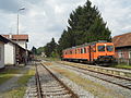 Railcar in Daruvar