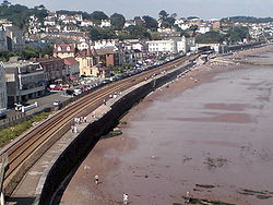 Sjøsida ved Dawlish