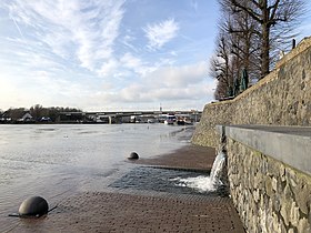 Uitstroom Sint-Jansbeek in Nederrijn (Arnhem)