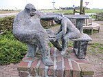 De Waal - Sculptuur 'Het Spel' van Marijn Koenen Gorter op de hoek van het Hogereind en de Sommeltjesweg.jpg