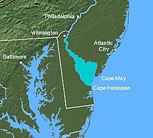 Delaware Bay Delaware bay map.jpg