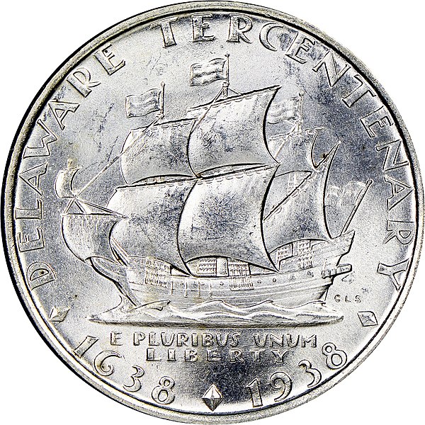 File:Delaware swedish tercentenary half dollar commemorative reverse.jpg