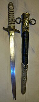 Japanese WW2 naval dirk Dirk (Japanese naval ww2).jpg