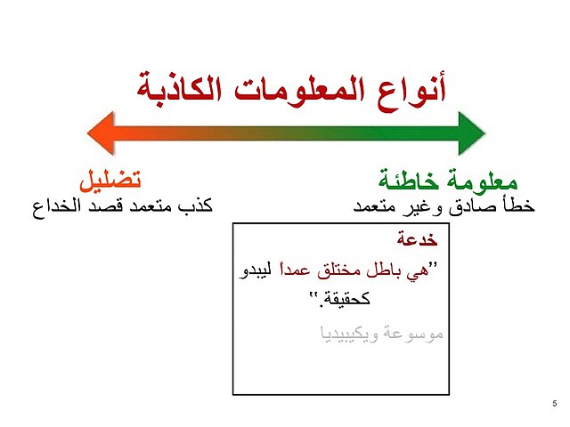 لا يمكن أن يكون للصورة دور في التضليل أو التأثير الإعلامي