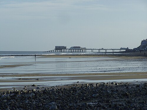 Cromer Pier in the distance