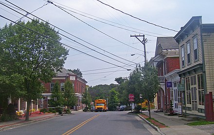 A view east along Broadway in Tivoli