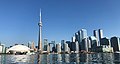 Panorama de Toronto depuis les îles de Toronto.