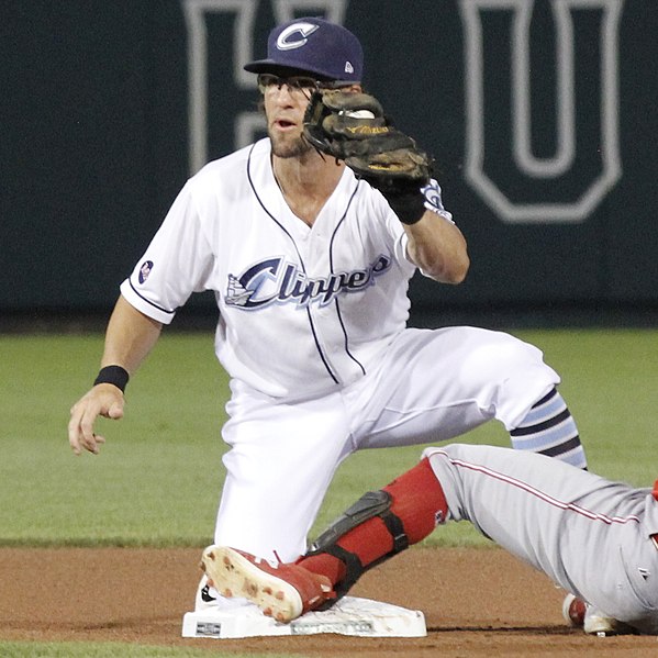 Maggi with the Columbus Clippers in 2018