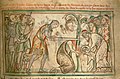 Martiri del sant, d'un còdex del segle xiv per Matthew Paris