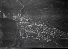 Luftbild aus 400 m von Walter Mittelholzer (1931)