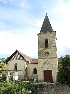 Eglise Saint-Brice à Villotte-devant-Louppy dans le département de la Meuse.jpg