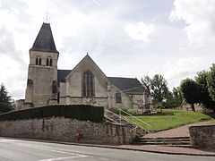 L'église paroissiale.