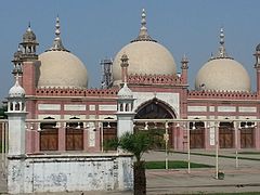 Gujrat's Eid Gah mosque dates from the Mughal era