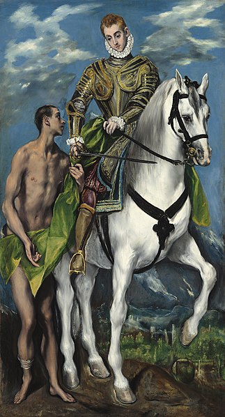 File:El Greco (Domenikos Theotokopoulos), Saint Martin and the Beggar, 1597-1599, NGA 1164.jpg