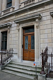 A entrada para a 2.jpg Royal Astronomical Society