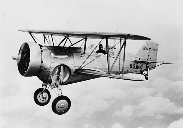 XF11C-3 Goshawk in test flight