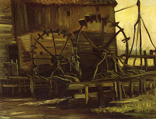 <i>Water Mill at Gennep</i> Painting series by Vincent van Gogh