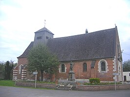 De kerk van Blanchefosse