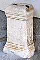Romersk altar til den lokale gudinna Belestis i dagens Austerrike.