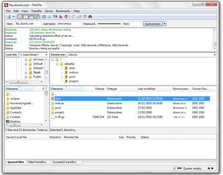 FileZilla Client