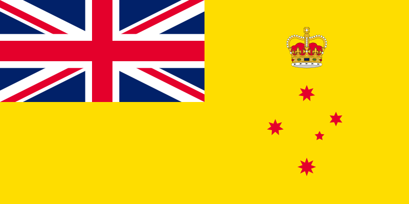 Fichier:Flag of the Governor of Victoria.svg